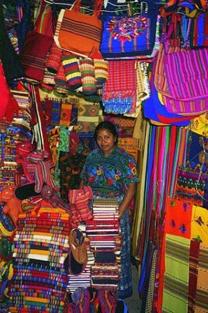 Guatemala: farbenfroher Markt